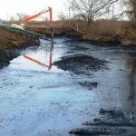 Creosote contaminated pond remediation project, Sauget, Illinois