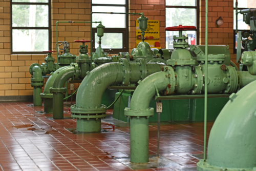 Drinking water piping, pumps and valves